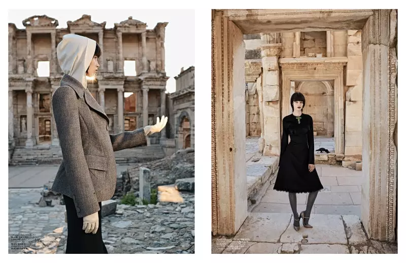 Раня Морданова від Ахмета Полата для Vogue Turkey січень 2011 року
