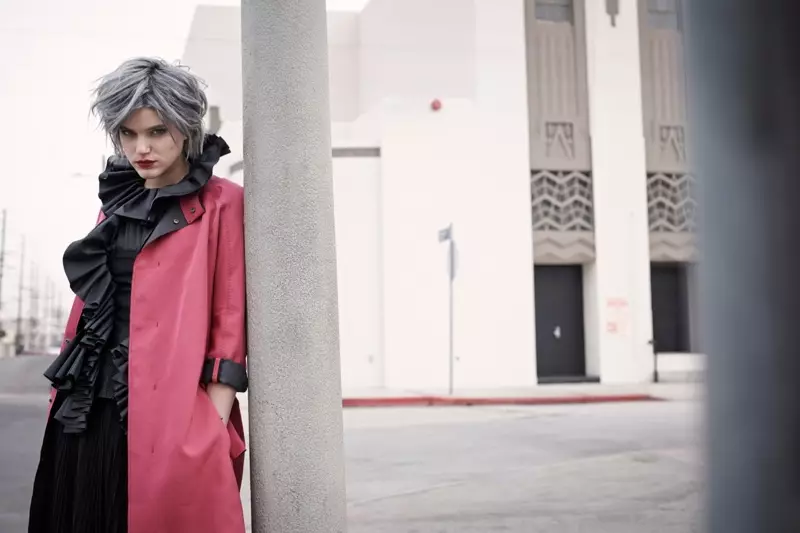 Soko Dons Boyish Chic Style para kay Eric Guillemain sa L'Uomo Vogue