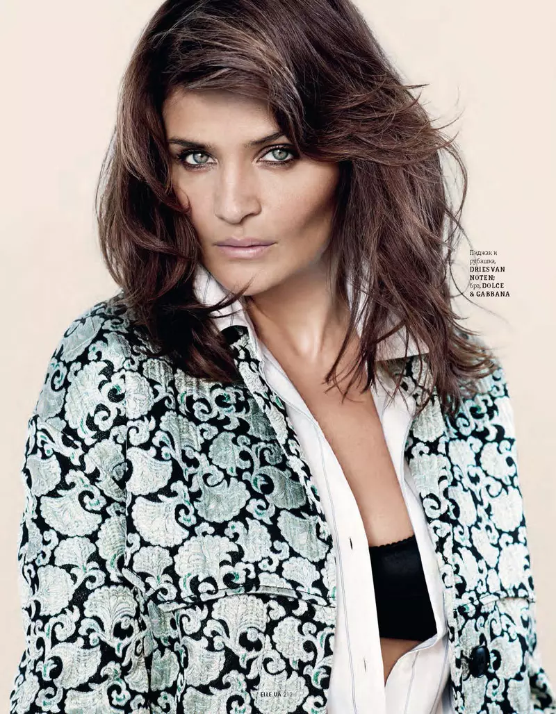 Helena Christensen Bersinar untuk Eric Guillemain di Elle Ukraina Shoot