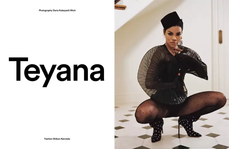 Sesión de fotos de Teyana Taylor Exit Magazine 2019