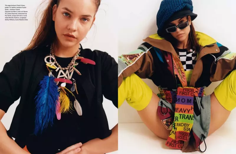 Barbara Palvin Poses hauv Whimsical Looks for EXIT Magazine