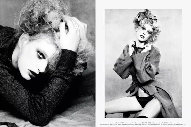 Patricia van der Vliet door Ellen von Unwerth voor Grey S/S 2011