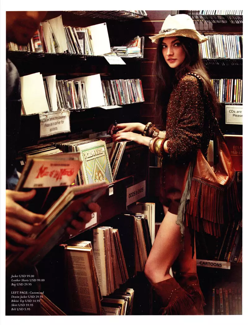 Jacquelyn Jablonski av Alexi Lubomirski för H&M Magazine våren 2011