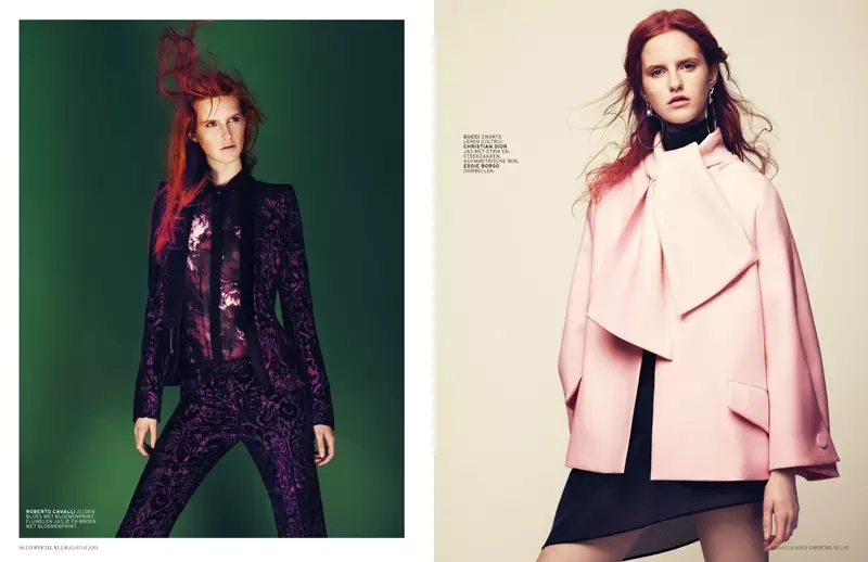 Magdalena Jasek dia tsara tarehy mavokely ho an'ny L'Officiel Netherlands Aogositra 2013