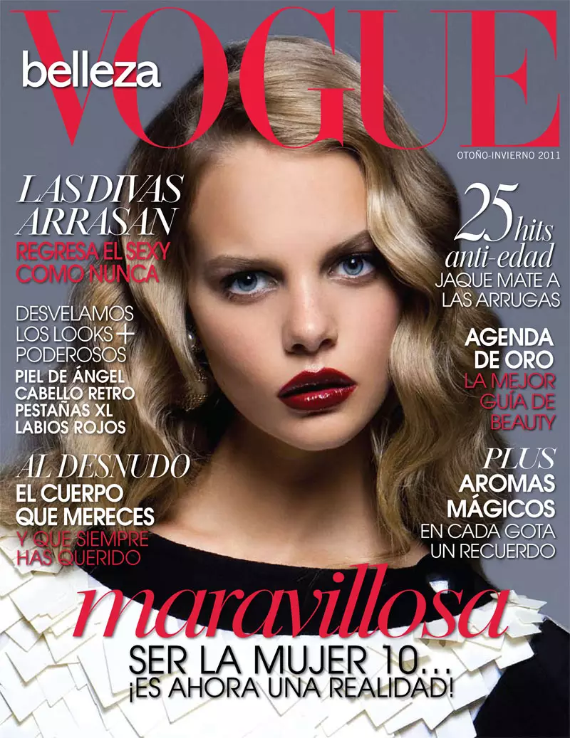 Marloes Horst door Alexander Neumann voor Vogue Mexico oktober 2011