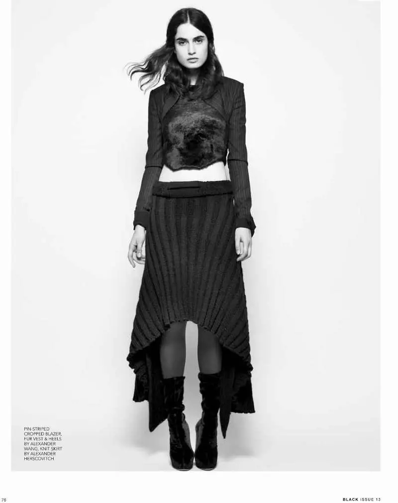 Pauline Van der Cruysse av Derek Kettela for Black #13