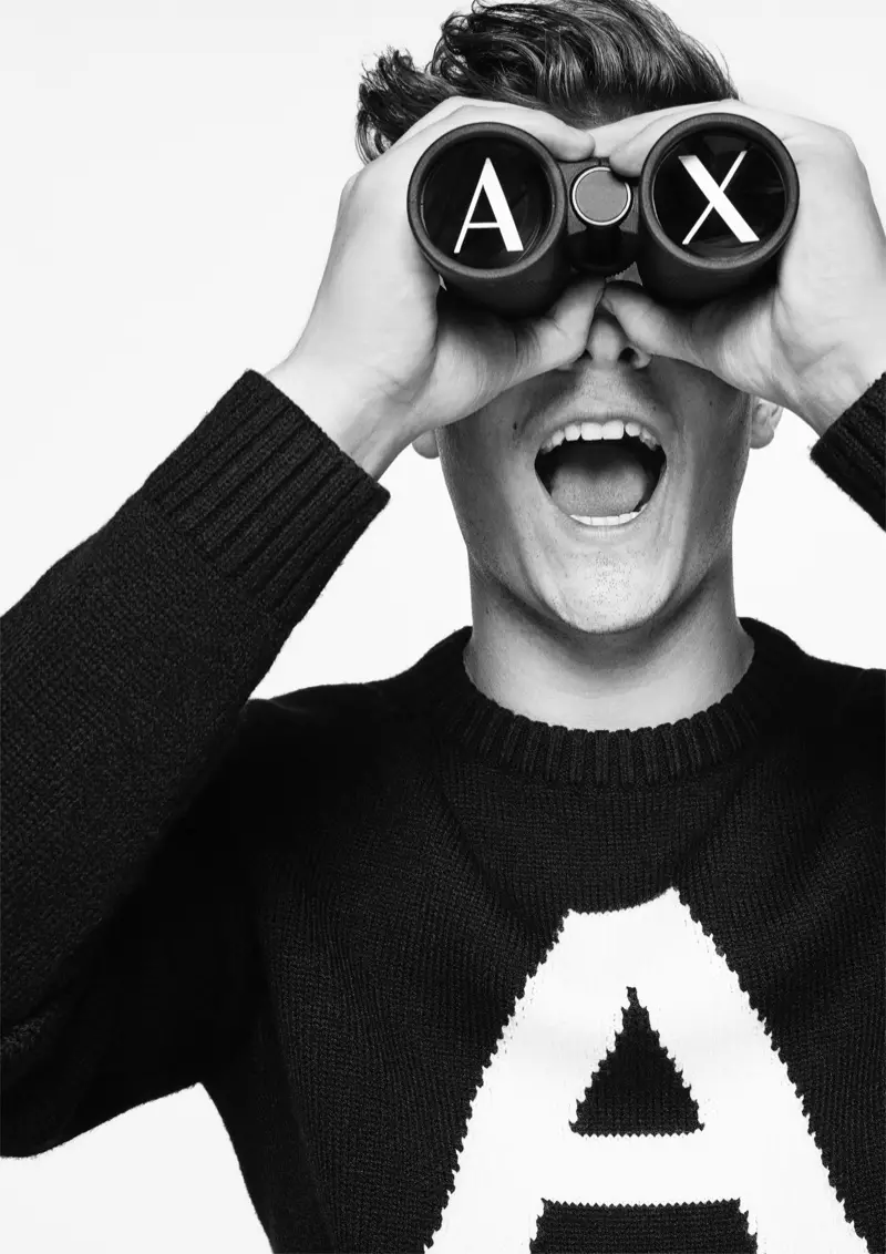 Mark Garrix protagonitza la campanya tardor-hivern 2017 d'A|X Armani Exchange