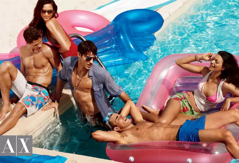 Armani Exchange Sommer 2011-kampagne af Matthew Scrivens