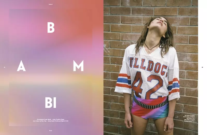 Bambi Northwood-Blyth Hits the Streets for SRC783 Magazine