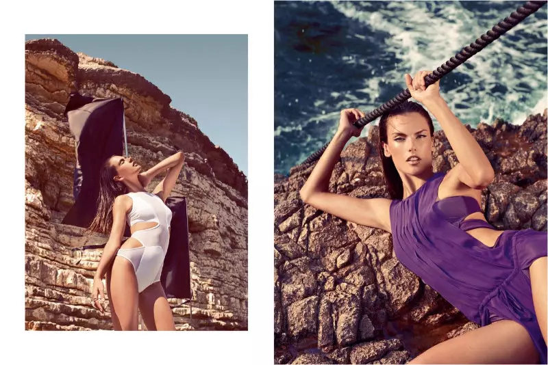 Alessandra Ambrosio de Koray Birand pentru campania Koton Spring 2011