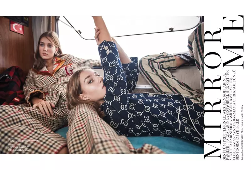 Amalie & Cecilie Moosgaard Marie Claire Turkey Emre Dogru