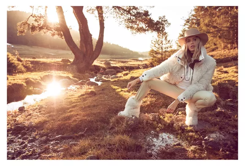 Elena Perminova | Outdoor Style Editorial | Marie Claire Τουρκία