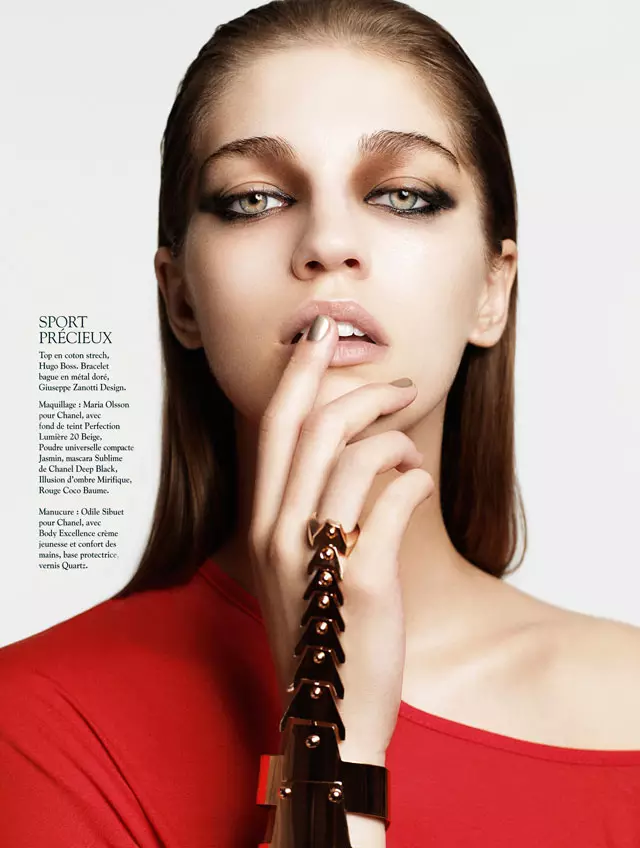 Samantha Gradoville av Jean-François Campos for L'Express Styles mars 2012