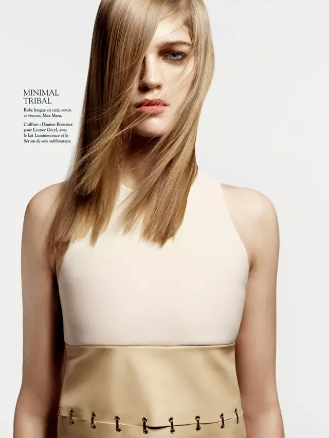 Samantha Gradoville oleh Jean-François Campos untuk L'Express Styles Maret 2012