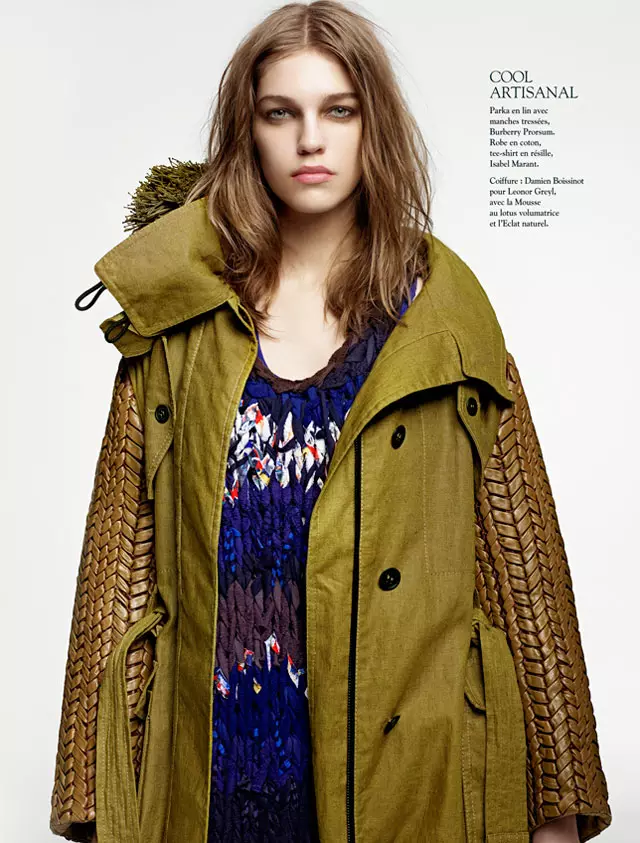 Samantha Gradoville oleh Jean-François Campos untuk L'Express Styles Mac 2012