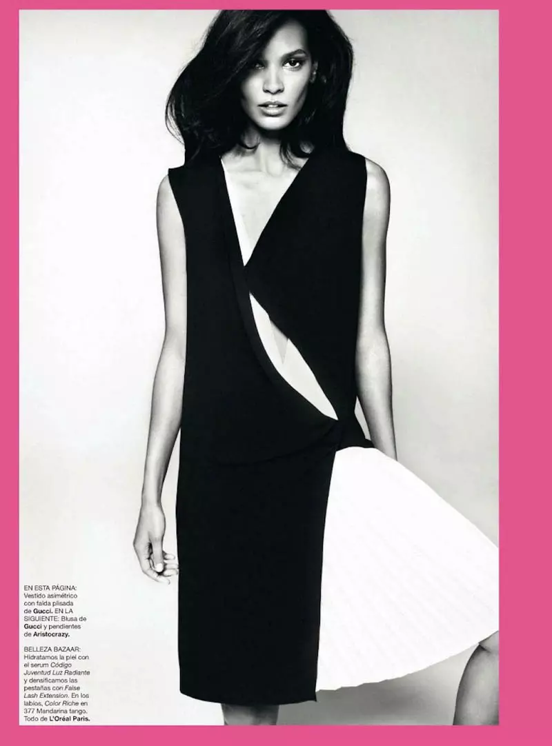 Liya Kebede pa Txema Yeste pou Harper's Bazaar Espay Me 2012