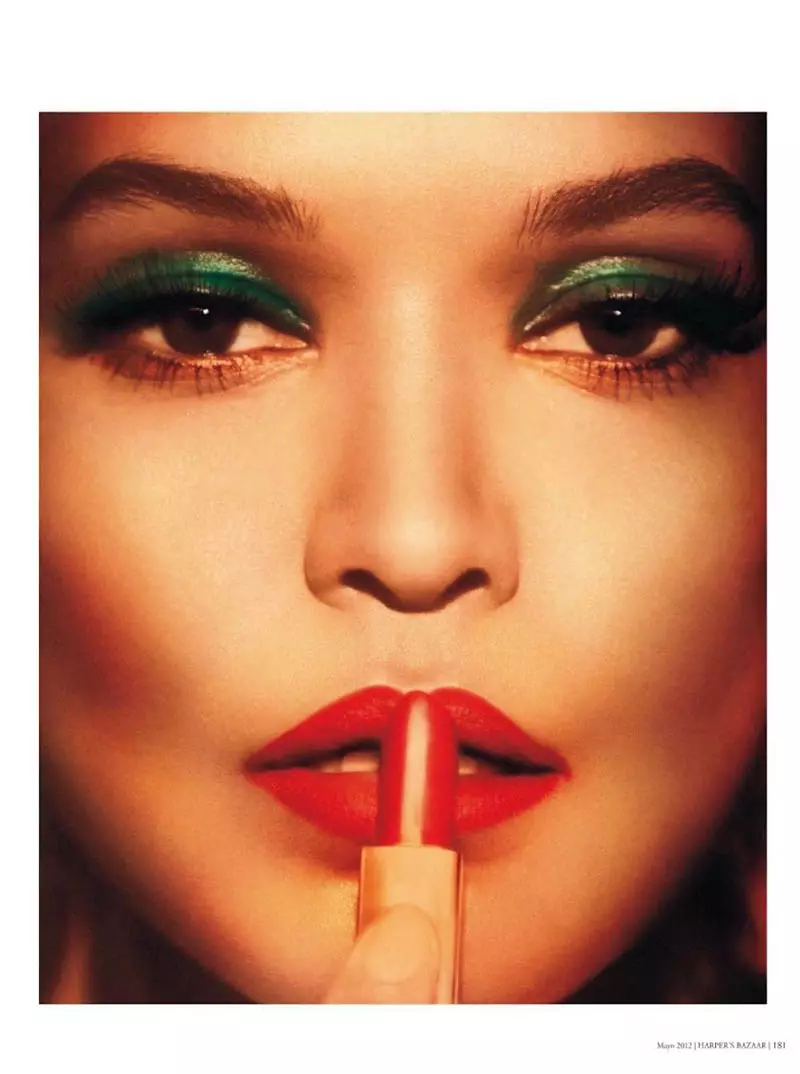 Liya Kebede de Txema Yeste per a Harper's Bazaar Espanya, maig de 2012