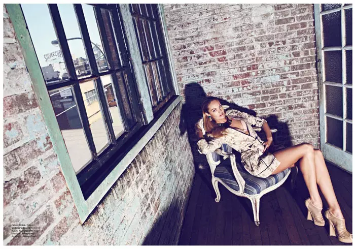 Candice Swanepoel deur Koray Birand vir Harper's Bazaar Turkye Januarie 2012