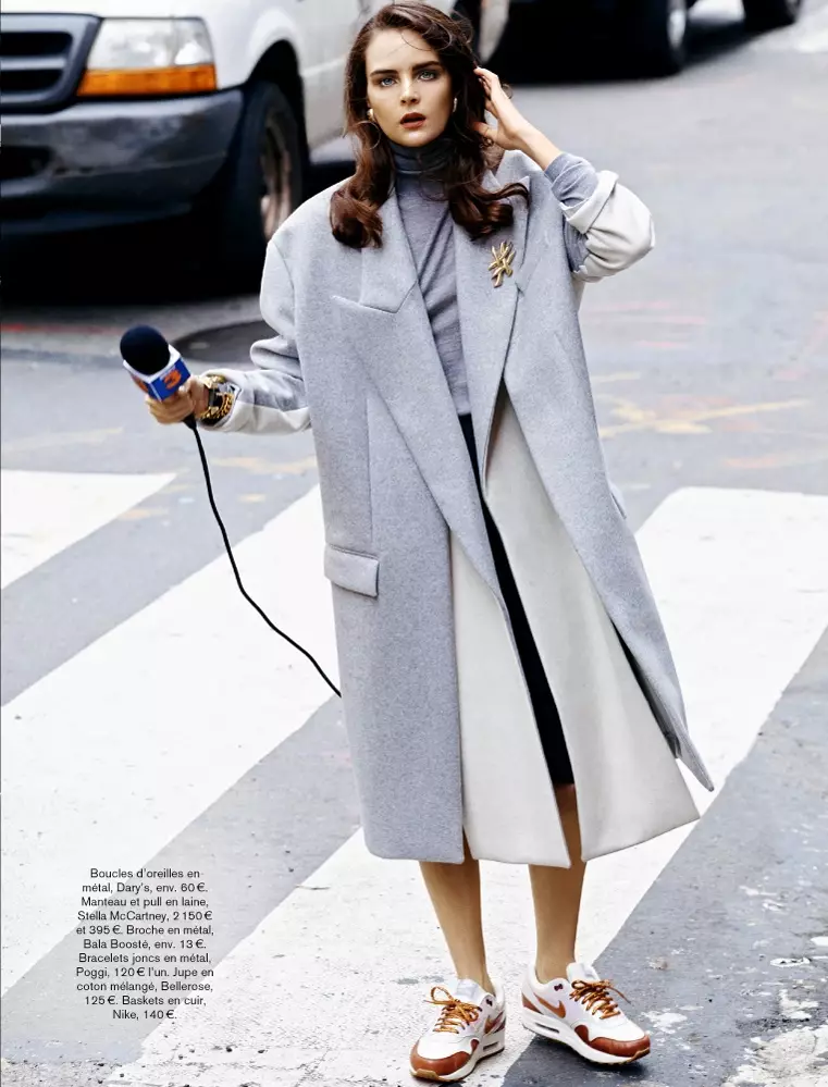 Sam Laskey je Girl On the Go for Glamour France Adriana Meska