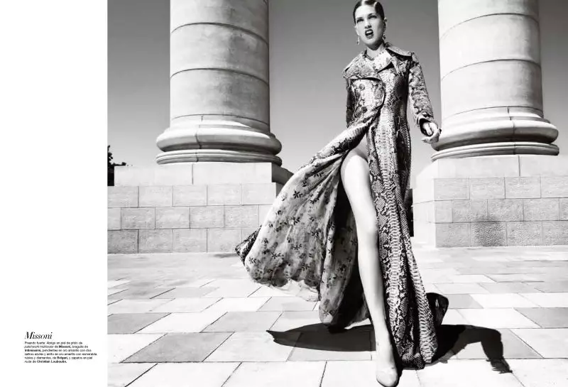 Samantha Gradoville ku Nico pikeun Harper's Bazaar Spanyol