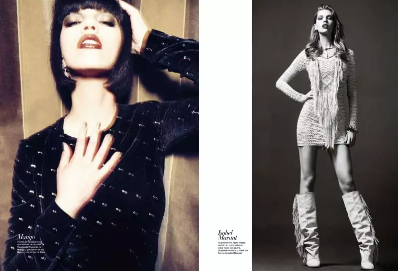 Samantha Gradoville avy amin'i Nico ho an'ny Harper's Bazaar Spain