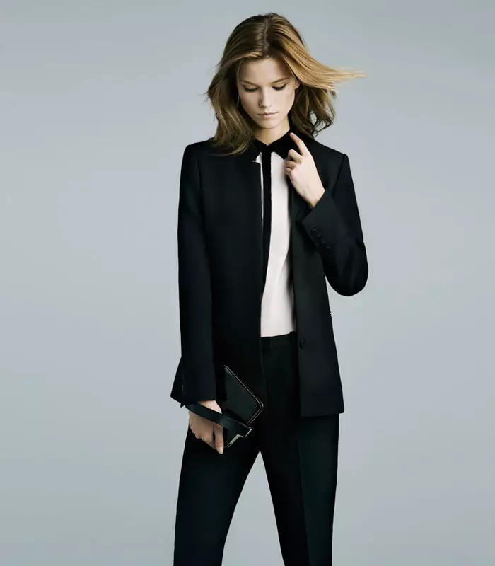 Kasia Struss para el lookbook de noche 2011 de Zara