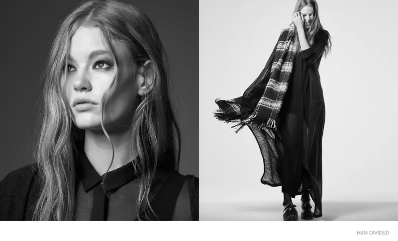 Hollie-May Saker Dons Dark Style a H&M Divided Shoothoz