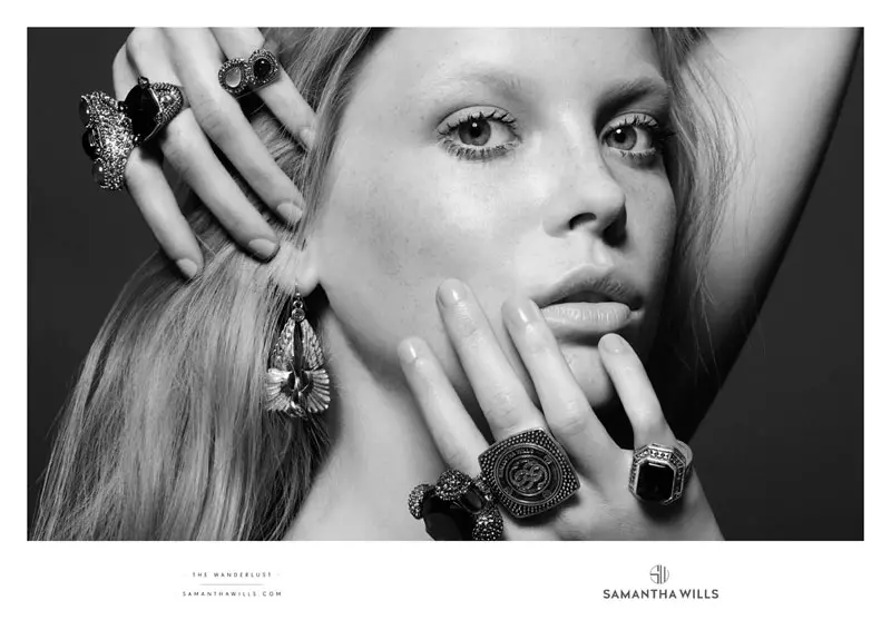 Saga Rickmer fir Samantha Wills Fréijoer 2012 Campagne vum Derek Henderson