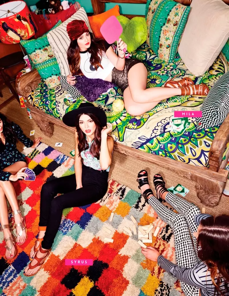 Kendall & Kylie Jenner Teamas por Steve Madden Shoot de Kareem Black