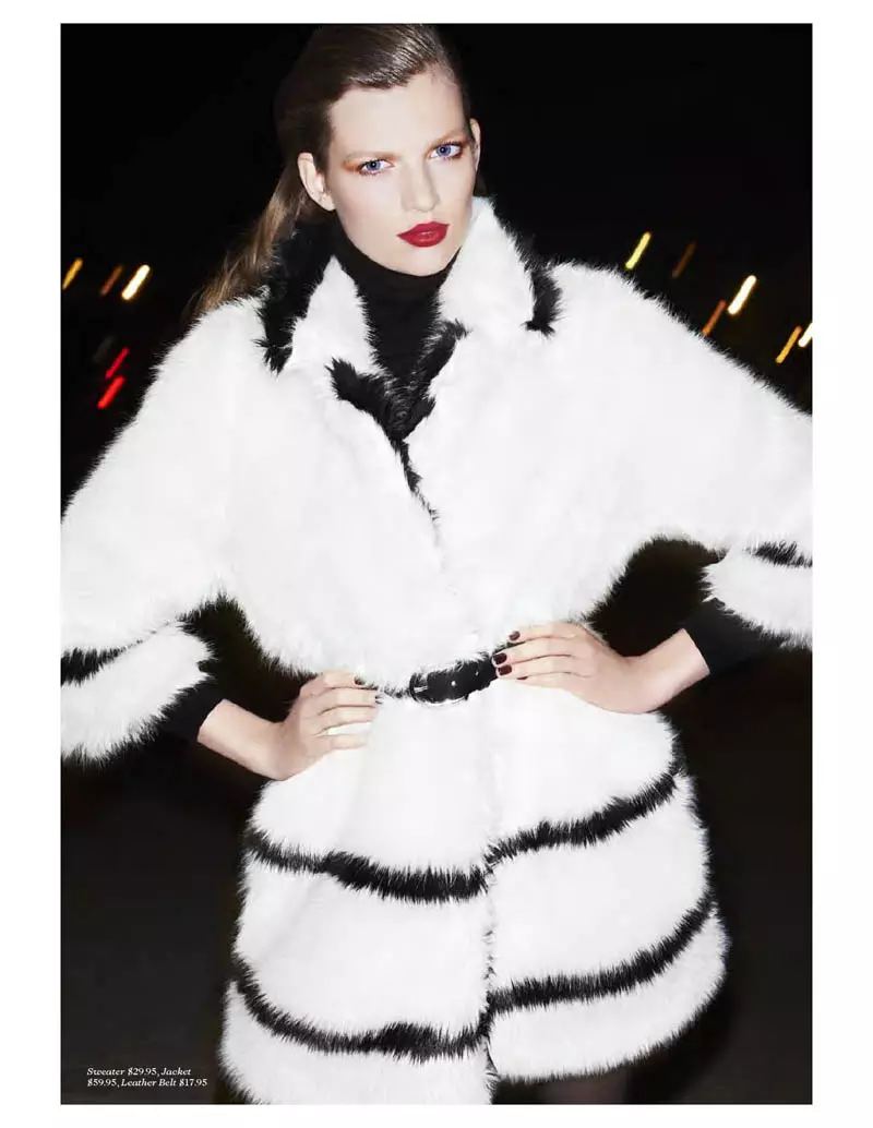 Бетт Фрэнке H&M журналынын 2013-жылдын күзүндө тартылган жылдыздары, Катя Рахлвес