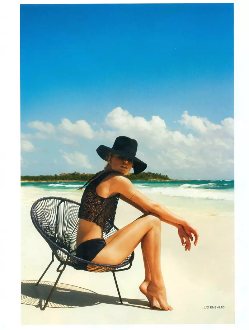 Doutzen Kroes on Terry Richardsoni H&M ajakirjas Summer 2013 staarid