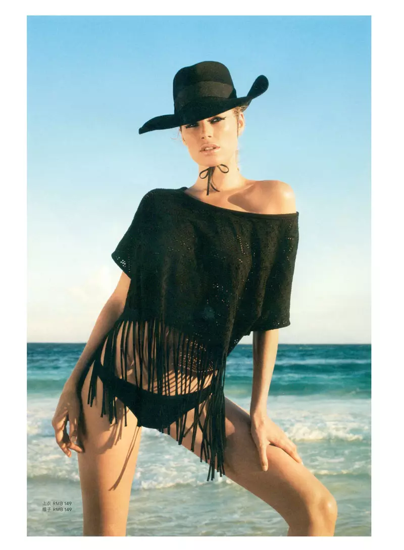 Doutzen Kroes Stars w H&M Magazine Summer 2013 autorstwa Terry'ego Richardsona