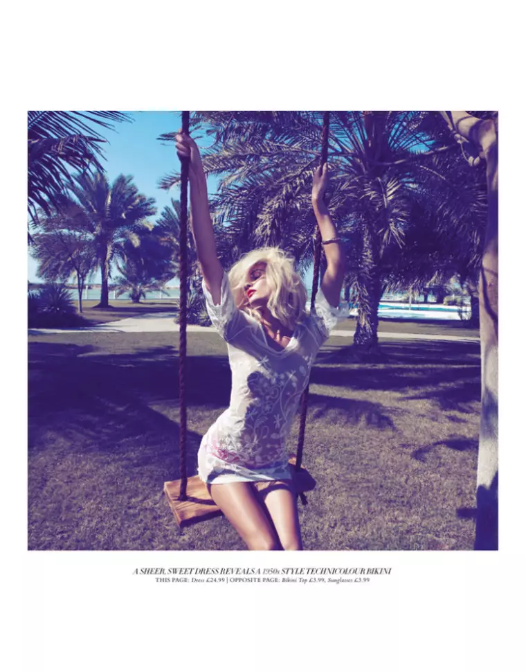 Edita Vilkeviciuteは、Camilla AkransによるH＆M MagazineSummer2012のソフトでセクシーです。