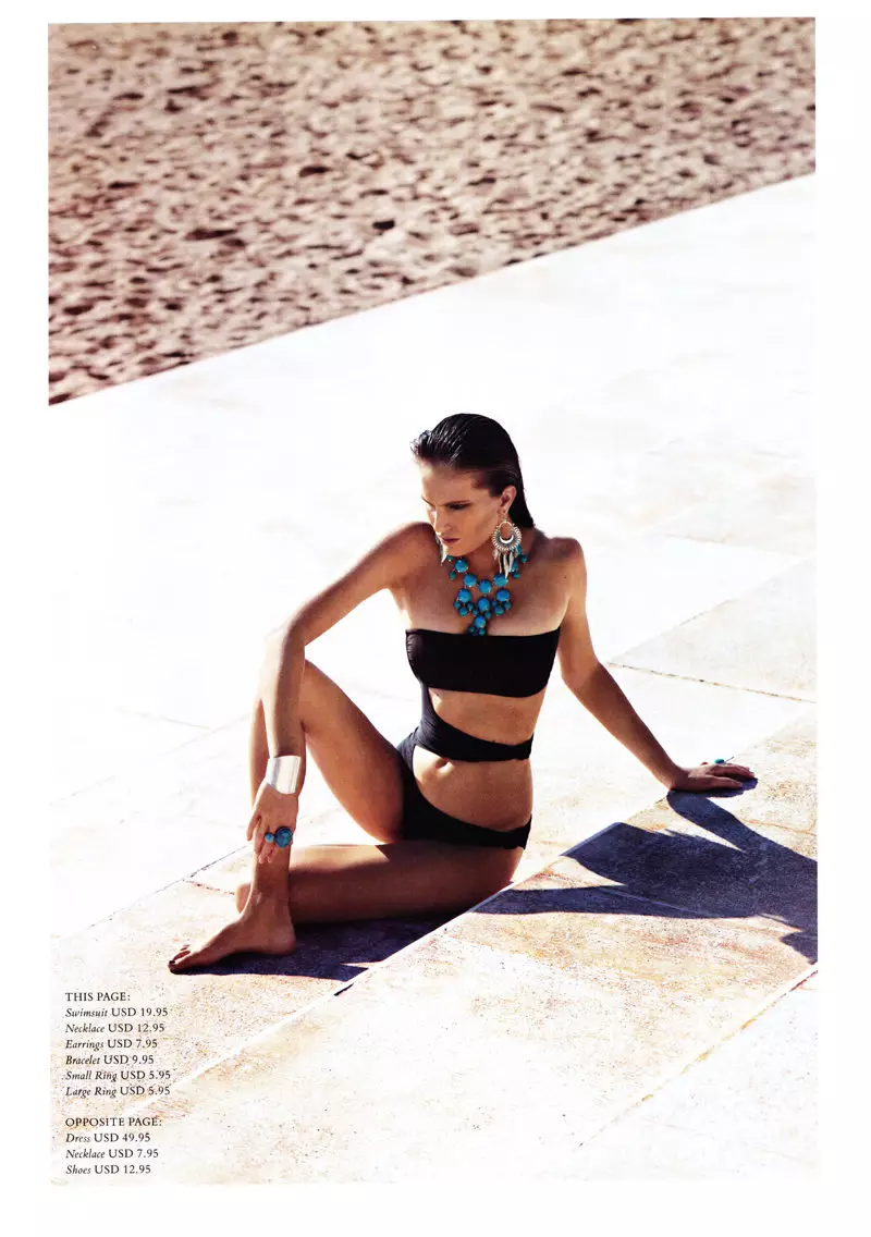 Alla Kostromicheva od Cédrica Bucheta pre H&M Magazine Summer 2011