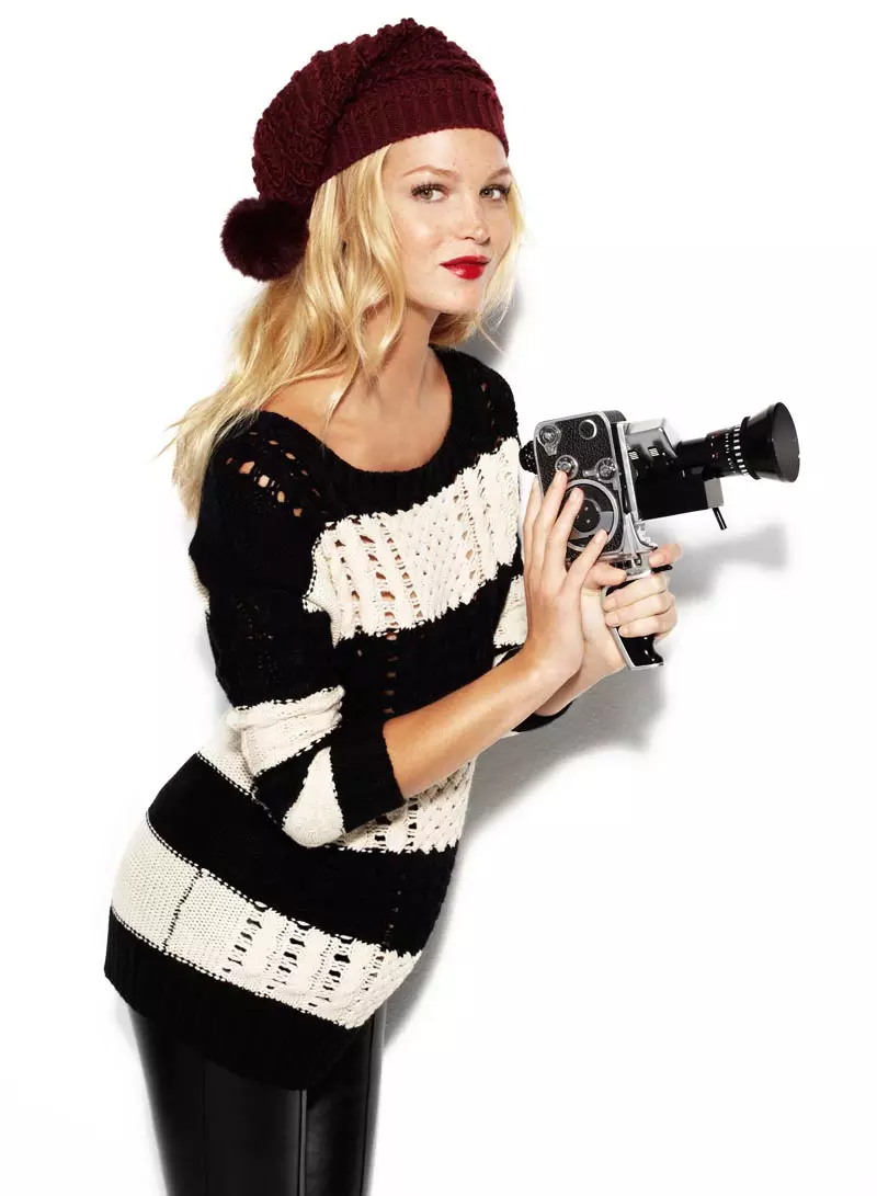 Erin Heatherton ass All Smiles for Blanco's Fall/Winter 2012 Campaign