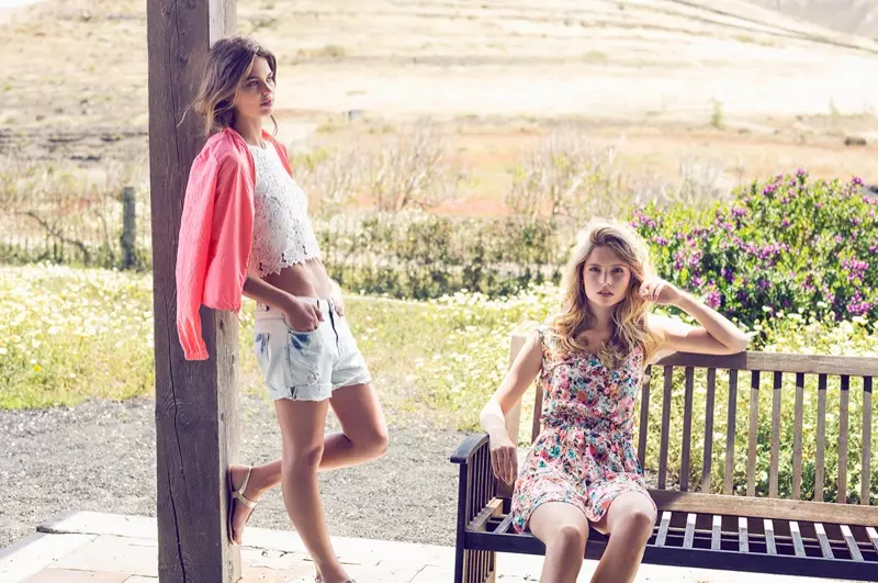 Lauren + Fleur porte un style ensoleillé dans la campagne été 2015 de SuiteBlanco