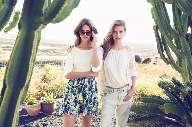 Lauren + Fleur poartă stil însorit în campania Summer '15 de la SuiteBlanco