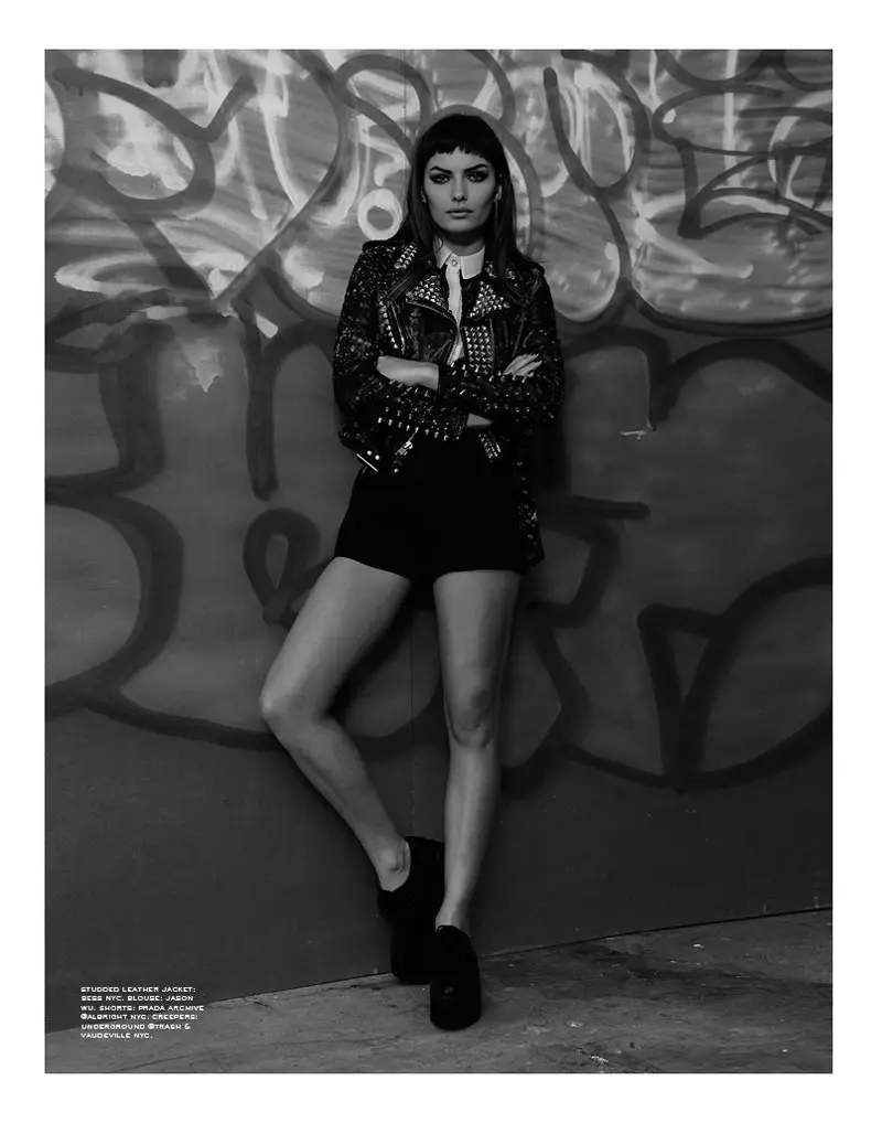 Alyssa Miller mupanduki Akanyarara weHerring & Herring's Fit for Print