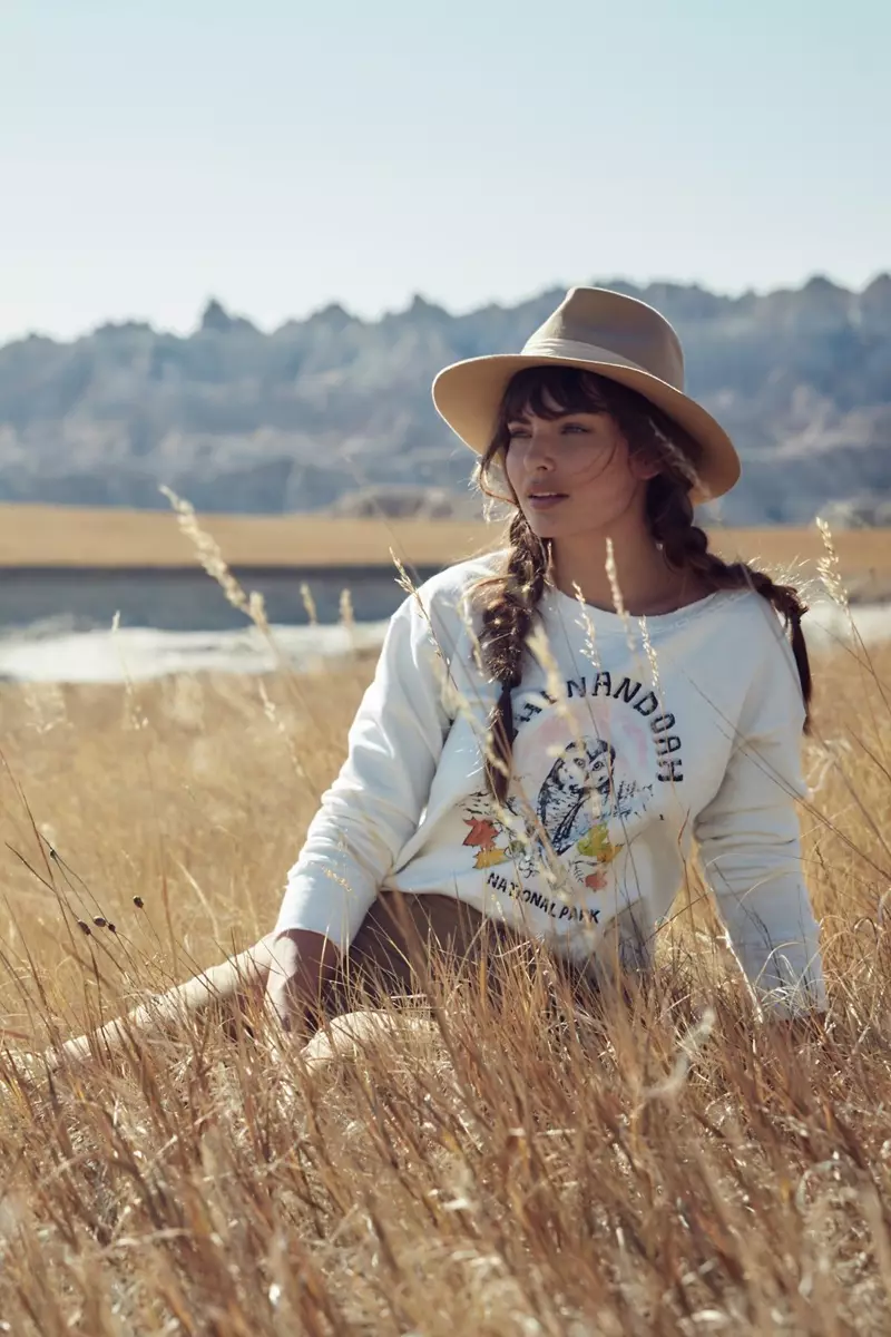 Free People x National Park Foundation na jesień 2017 Lookbook