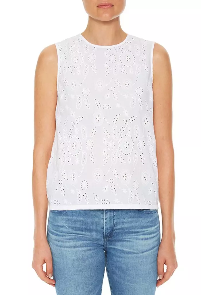 AG Jeans Tegan Shell Chemise blanche