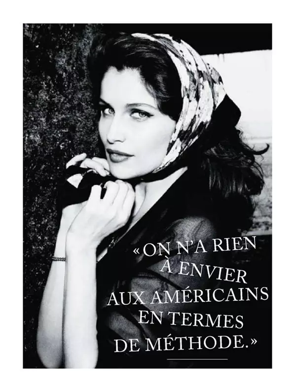 Glamour France uchun Ellen fon Unverth tomonidan Laetitia Casta 2011 yil iyul