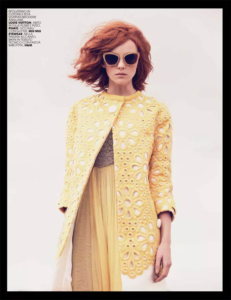 Heather Marks, Paul Schmidt, Marie Claire Italia için Mayıs 2012