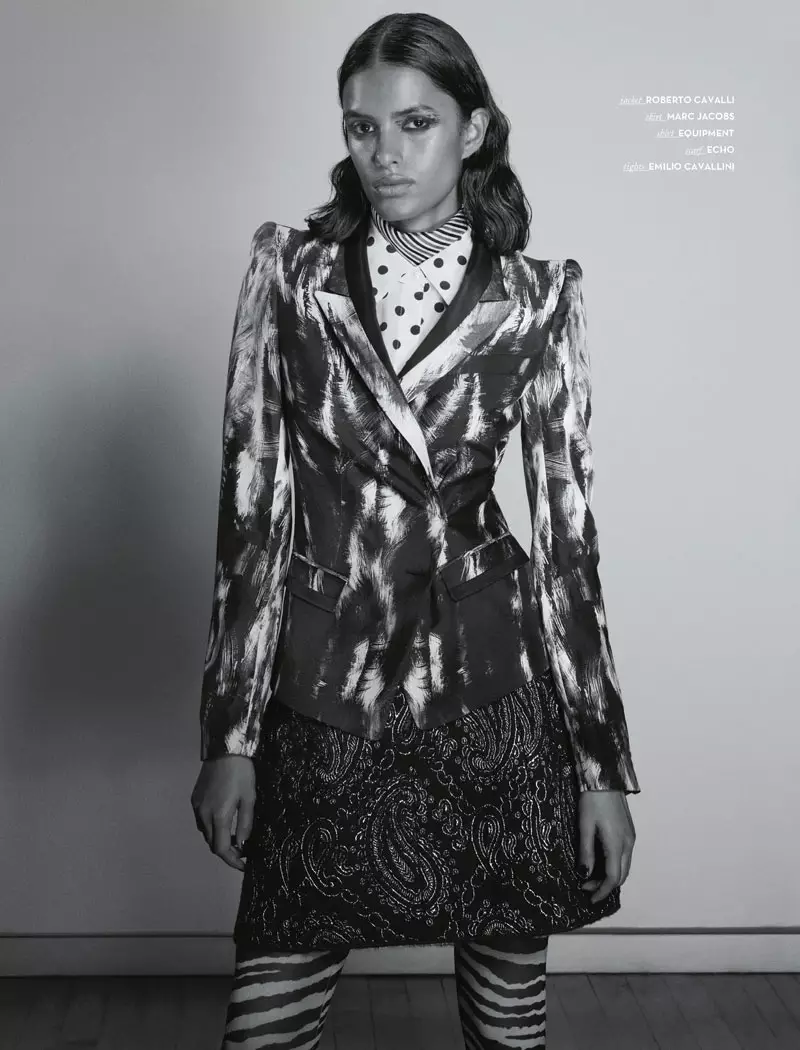 I-Lakshmi Menon Sports Fashions Geometric for Vision China September 2012 ngu-Yasunari Kikuma