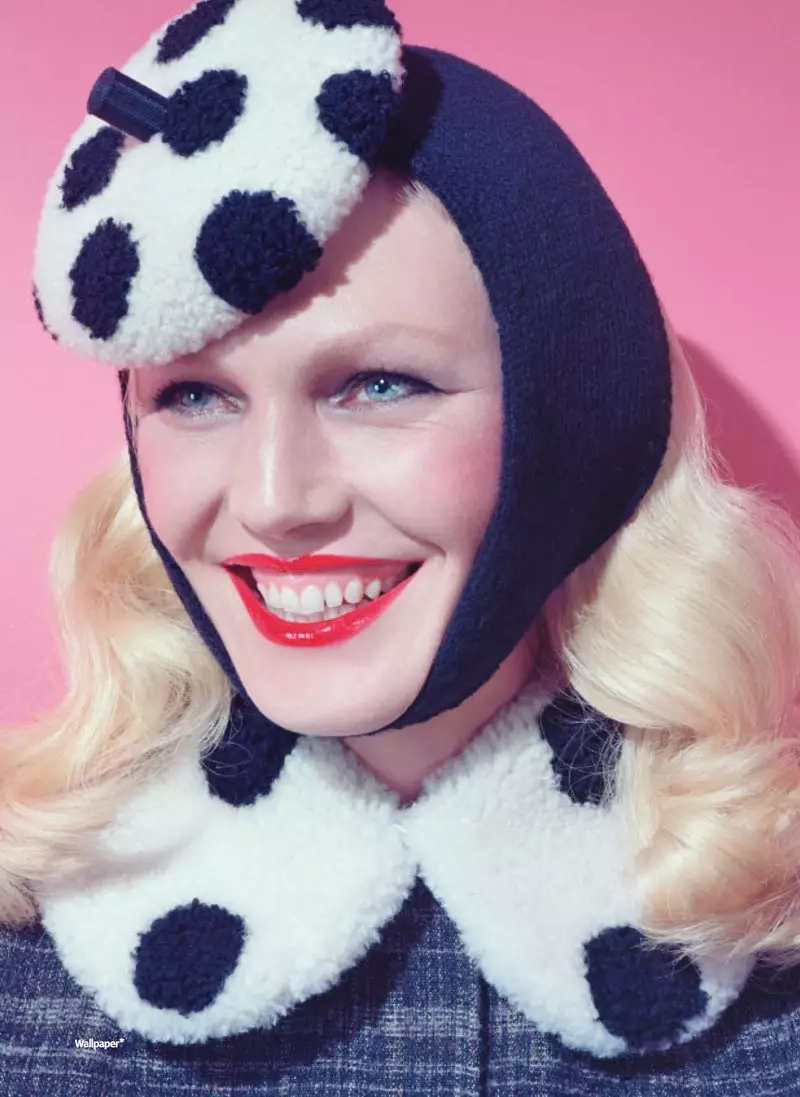 Shirley Mallmann par Miles Aldridge pour Wallpaper Septembre 2011