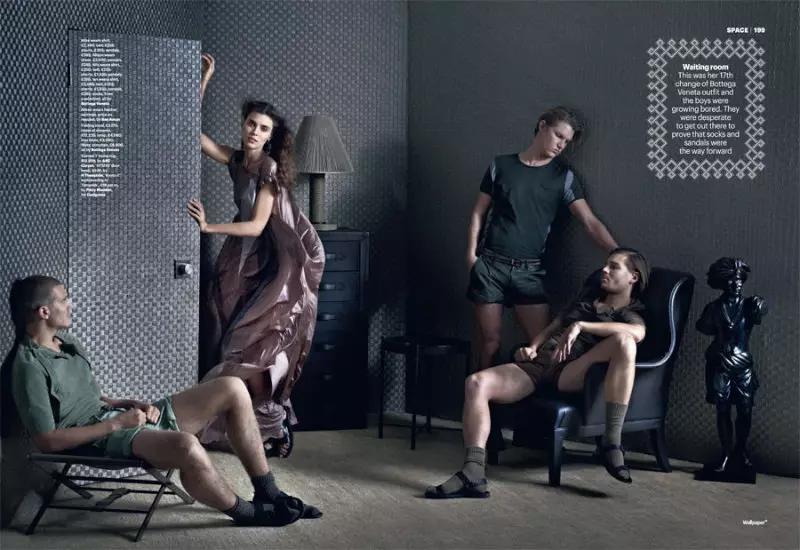 Fashion Victims ni Matthias Vriens-McGrath para sa Wallpaper Marso 2011