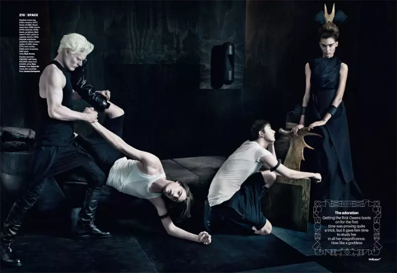 Fashion Victims par Matthias Vriens-McGrath pour Wallpaper mars 2011