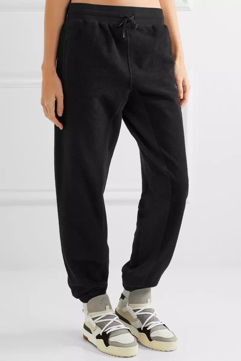 adidas Originals yolembedwa ndi Alexander Wang InOut Cotton Fleece Track Pants $160, Ikupezeka ku Net-a-Porter.com