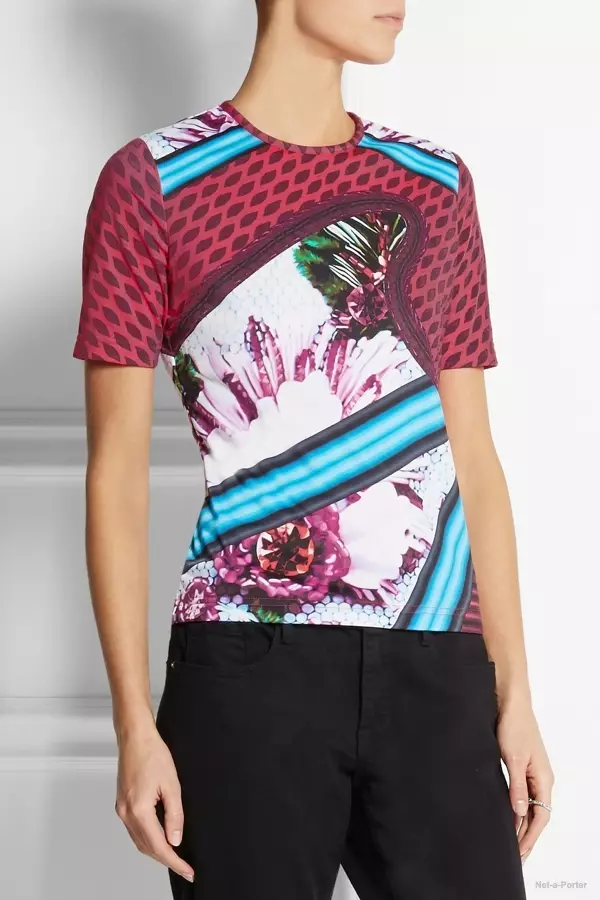 adidas Originals Mary Katrantzou Turkoplus neoprene T-shirt na available sa Net-a-Porter sa halagang $120