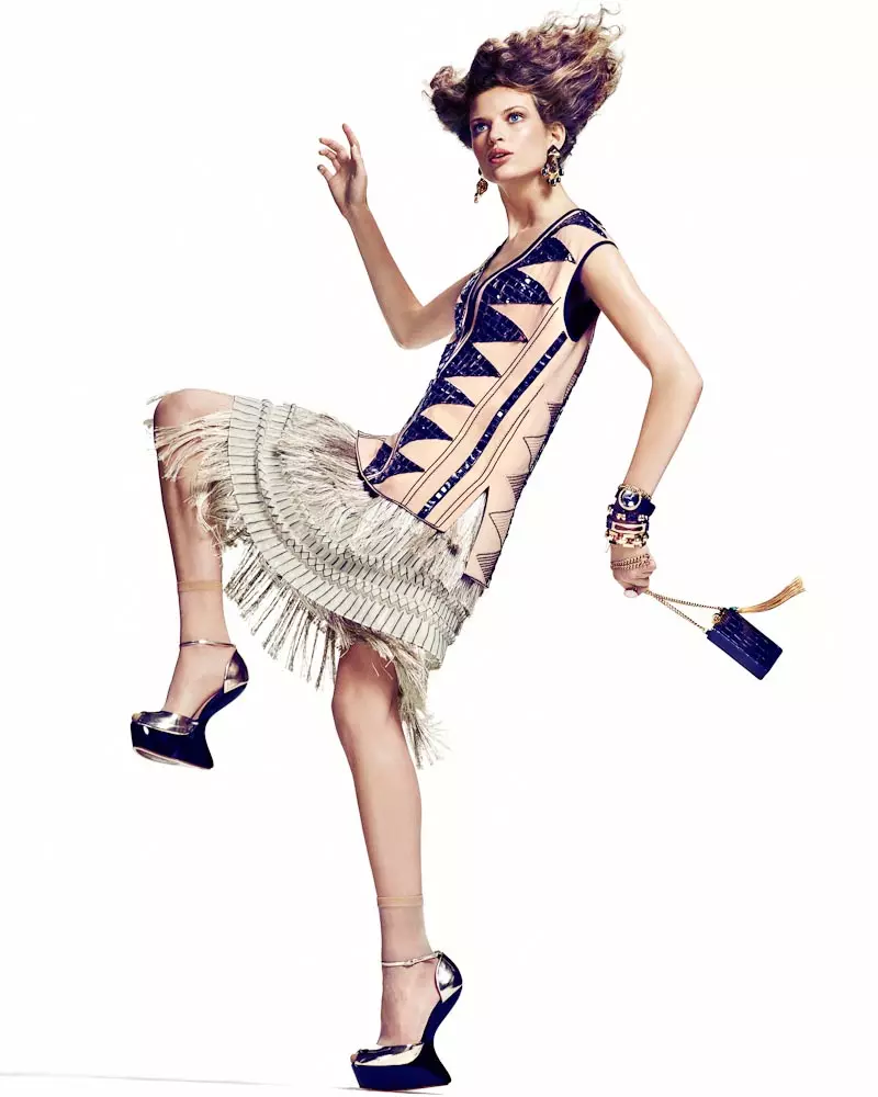 Bette Franke ku Marc de Groot pikeun Vogue Walanda April 2012