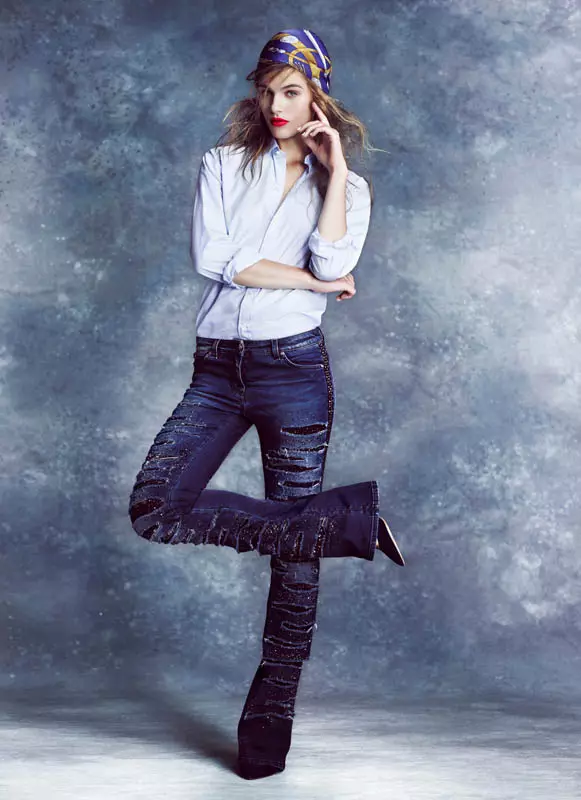 Denim Clad Madison Headrick Amakhala Arved Colvin-Smith mu The Sunday Times Style